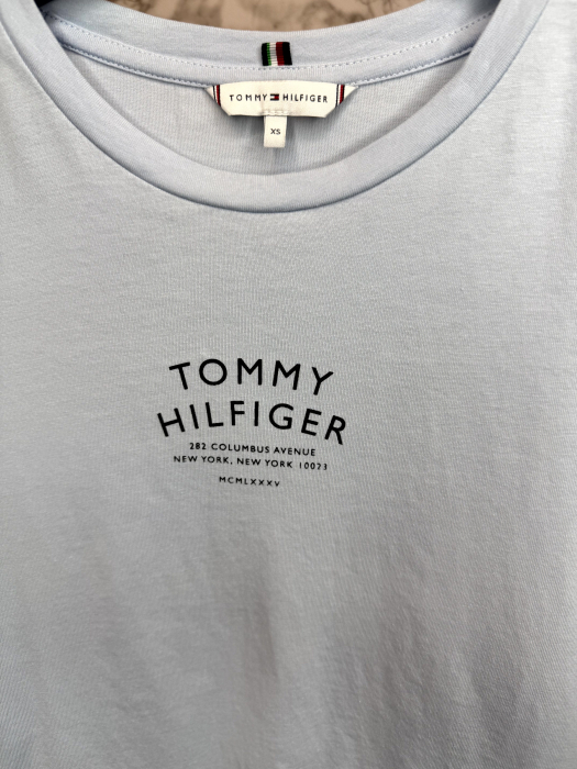 Tricou damă Tommy Hilfiger albastru [4]