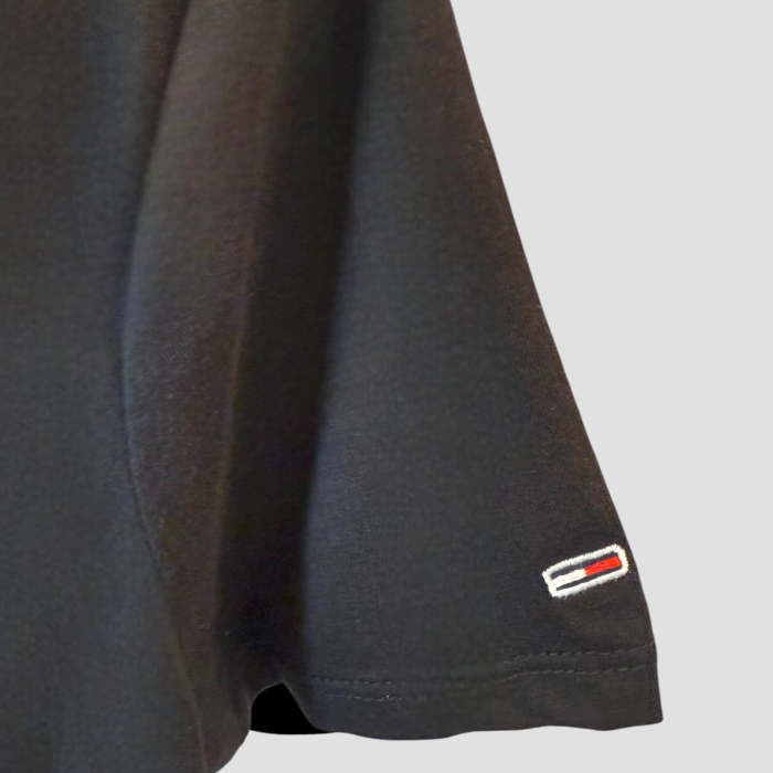Tricou damă Tommy Jeans Negru, Logo, original outlet [2]