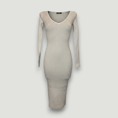 Rochie Premium Guess bej mulată damă – elegantă și sexy- – logo distinctiv, colecție outlet. [1]