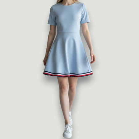 IMBRĂCĂMINTE DAMĂ - Rochie Tommy Hilfiger Bleu Damă- Outlet Original | BeNut Style