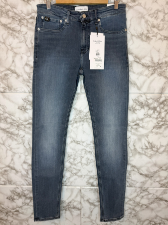 BLUGI - Blugi bărbați Calvin Klein Jeans, logo distinctiv, colecție outlet