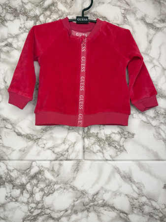 BLUZE - luză Guess Copii – Bumbac- logo distinctiv, colecție outlet.