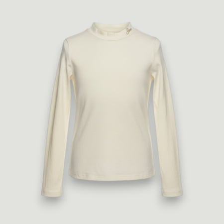 BLUZE - luză Guess Copii – Bumbac- logo distinctiv, colecție outlet.