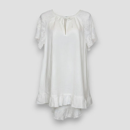 BLUZE - Bluza Eleganta Alba Guess, Marimea S/L