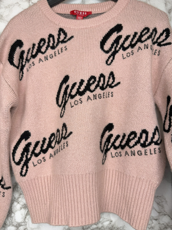 Bluză Guess Copii – Bumbac- logo distinctiv, colecție outlet. [1]