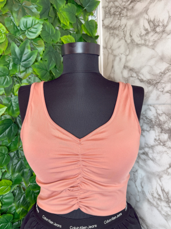 SPORT - Bustieră damă Guess original, logo distinctiv, colecție outlet.