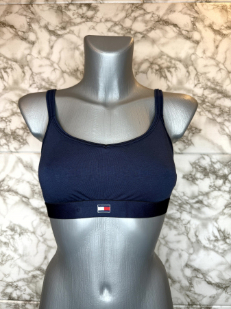 LENJERIE INTIMĂ - Bustieră damă Tommy Hilfiger originală, logo distinctiv, colecție outlet
