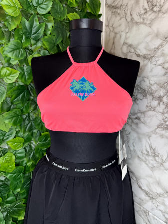 BUSTIERE - Bustieră de plajă Calvin klein originală, logo distinctiv, colecție outlet