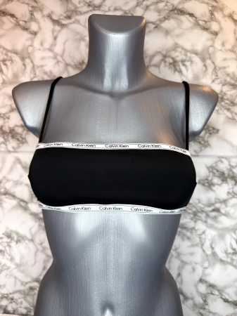 BUSTIERE - Bustieră/Sutien de plajă Calvin klein originală, logo distinctiv, colecție outlet