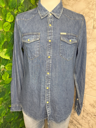 CĂMĂȘI - Cămășă bărbați Guess Jeans originală, logo distinctiv, colecție outlet