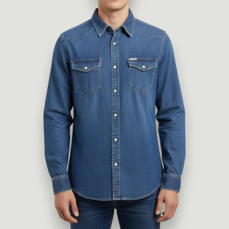 Cămășă bărbați Guess Jeans originală, logo distinctiv, colecție outlet [4]