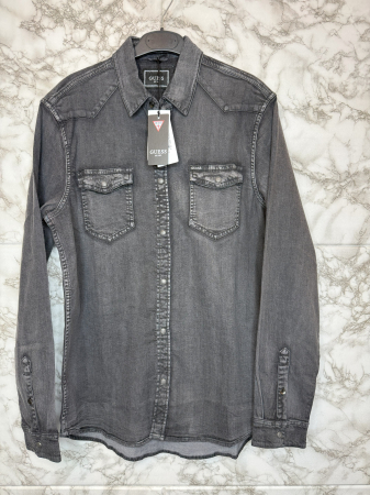 CĂMĂȘI - Cămășă bărbați Guess originală, logo distinctiv, colecție outlet