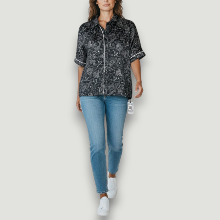 CĂMĂȘI - Cămașă damă Tommy Hilfiger albastră, originală outlet