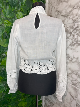 Cămașă damă Guess albă, originală outlet [1]