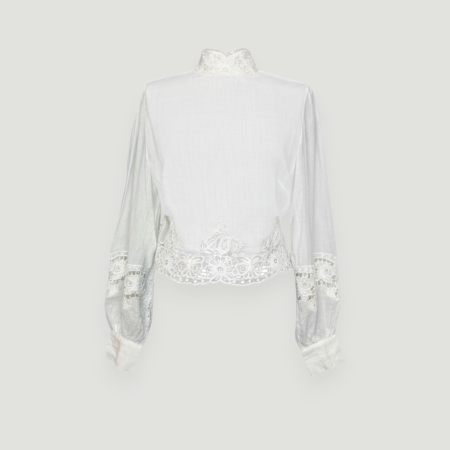 CĂMĂȘI - Cămașă damă Guess albă, originală outlet