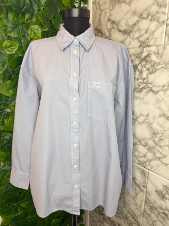 CĂMĂȘI - Cămașă damă Guess Jeans albastră, originală outlet