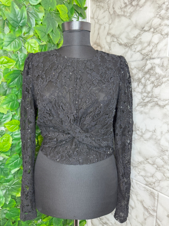 Cămașă damă Guess neagră, original outlet [2]