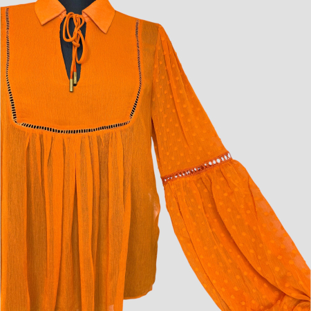 Cămașă damă Guess Portocaliu, original outlet [2]