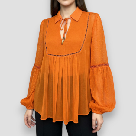 CĂMĂȘI - Cămașă damă Guess Portocaliu, original outlet