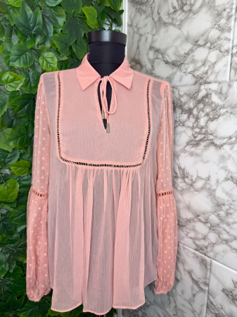 CĂMĂȘI - Cămașă damă Guess roz, original outlet