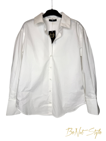 CĂMĂȘI - Cămașă damă Guess albă, originală outlet