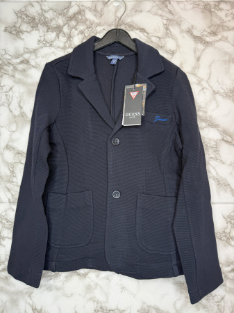 BLUZE - Cardigan Guess Copii – Bumbac- logo distinctiv, colecție outlet. URL: bluza-copii-guess