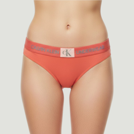 FEMEI - Chiloți Damă Calvin Klein – Model Tanga cu Logo-detalii logo, colecție outlet