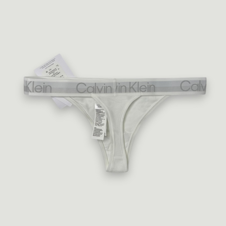 Chiloți Damă Calvin Klein – Model tanga cu Logo-detalii logo, colecție outlet [1]