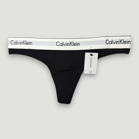 Chiloți Damă Calvin Klein – Model tanga cu Logo-detalii logo, colecție outlet [2]