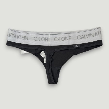 Chiloți Damă Calvin Klein – Model tanga cu Logo-detalii logo, colecție outlet [2]
