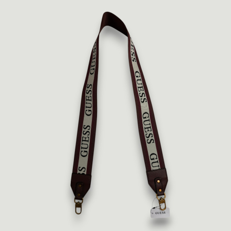 Curea GUESS – logo imprimat, accesorii aurii, detaliu textil | Colecție outlet BeNut Style [2]