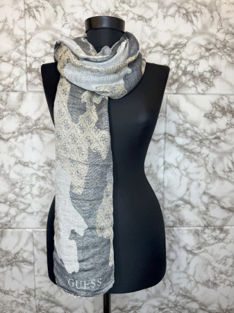 EȘARFE - Eșarfă Guess Damă- logo distinctiv, colecție outlet.