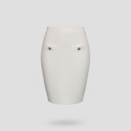 FUSTE - Fusta Midi Guess Bej, Marimea S