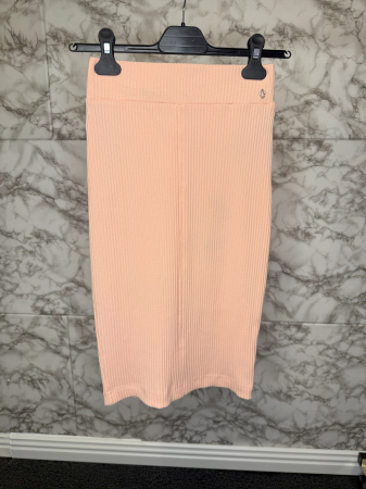 FUSTE - Fusta Midi Guess Corai, Marimea XS