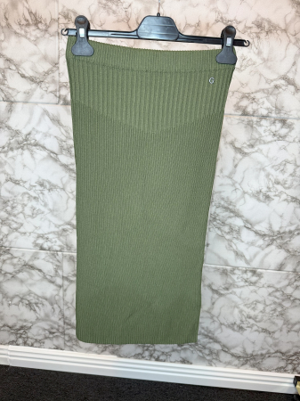 Fusta Midi Guess Verde, Marimea S [2]