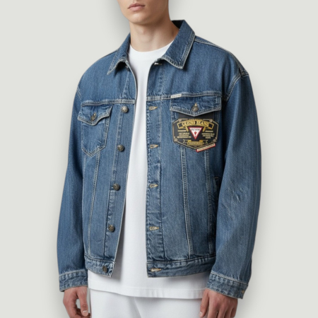 GECI - Geacă bărbați Guess Jeans originale, logo distinctiv, colecție outlet