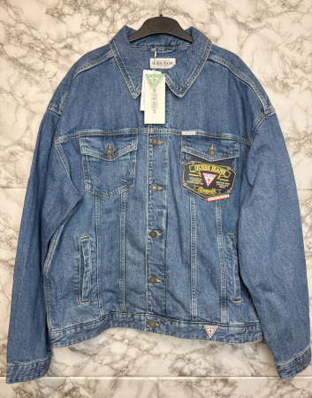 GECI - Geacă bărbați Guess Jeans originale, logo distinctiv, colecție outlet