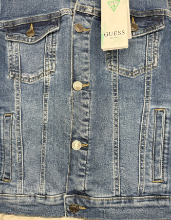 Geacă denim Guess Copii– logo distinctiv, colecție outlet. [3]