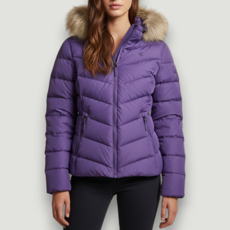 IMBRĂCĂMINTE DAMĂ - Geacă Calvin Klein damă camel casual elegantă