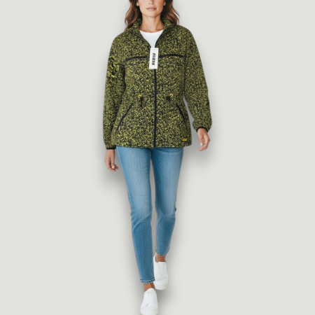 IMBRĂCĂMINTE DAMĂ - Geacă damă originală Guess - model sport, imprimeu modern, colecție outlet
