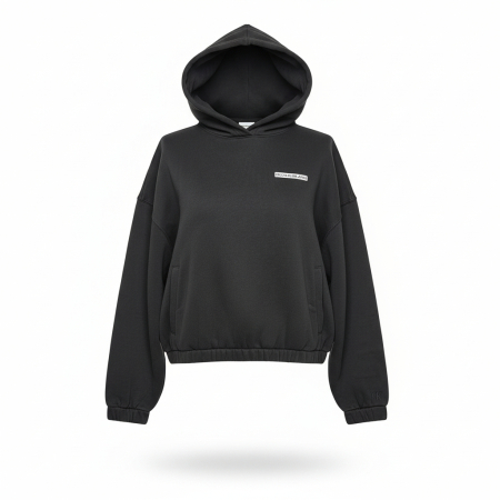 HANORACE - Hanorac damă Calvin Klein Jeans Negru, Logo