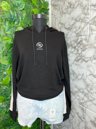 HANORACE - Hanorac damă Guess Negru, Logo