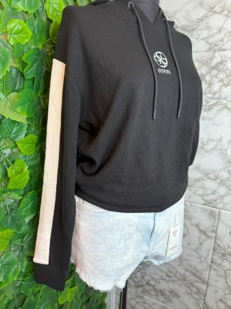 Hanorac damă Guess Negru, Logo [1]