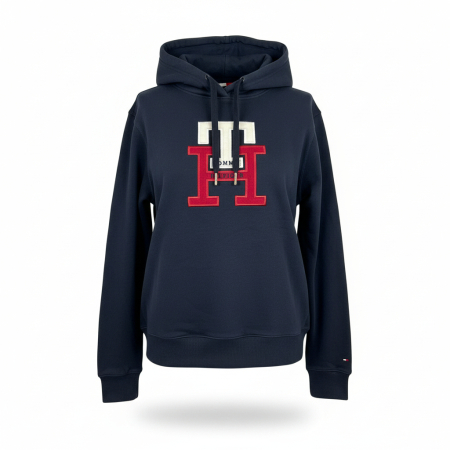 HANORACE - Hanorac damă Tommy Hilfiger Albastru Logo, original outlet