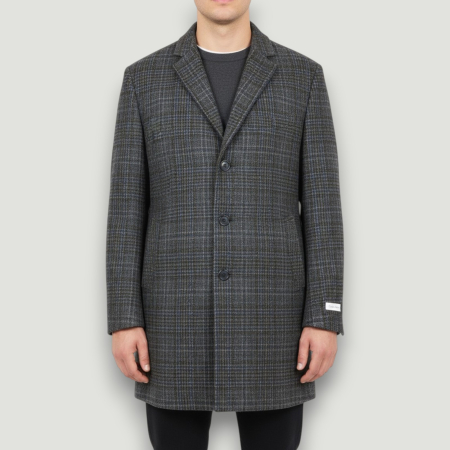 PALTOANE - Palton Calvin Klein Bărbați Slim Fit din Lână – Elegant Premium | BeNut Style
