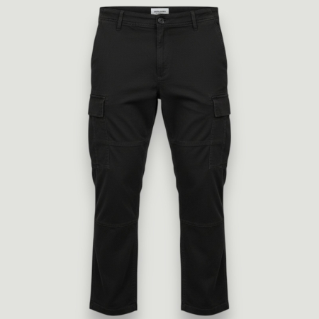 PANTALONI LUNGI - Pantaloni bărbați Jack & Jones, logo distinctiv, colecție outlet