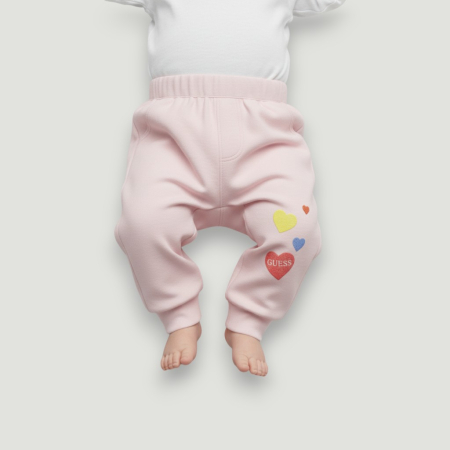IMBRĂCĂMINTE COPII - Pantaloni copii Guess roz
