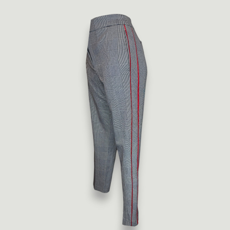 Pantaloni Eleganți Tommy Hilfiger Damă – Slim Fit, Office– logo distinctiv, colecție outlet. [1]