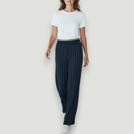 PANTALONI LUNGI - Pantaloni Marciano by Guess eleganți talie elastică plisată