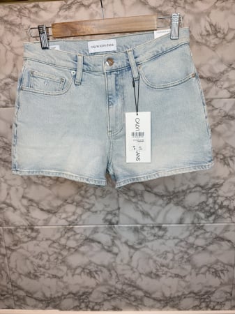 SPORT - Blugi Scurți Damă – Denim Casual– logo distinctiv, colecție outlet.